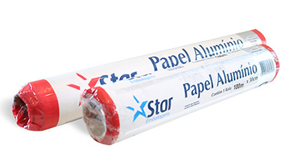 PAPEL ALUMÍNIO EM ROLO
